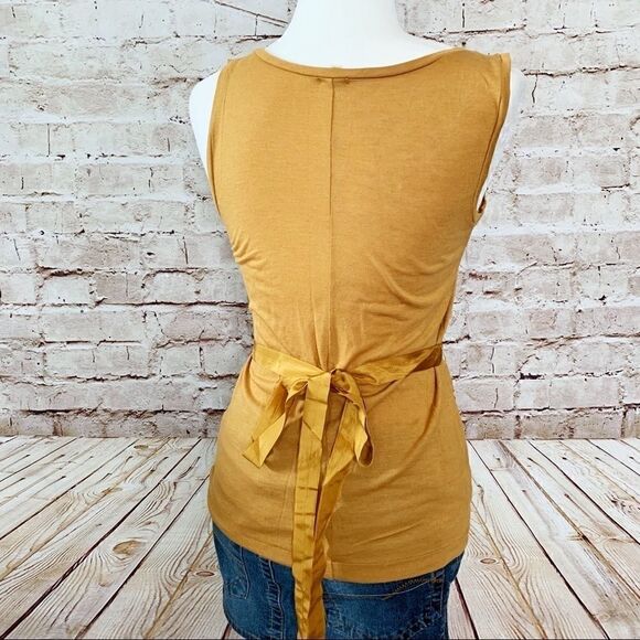 J. Crew silk blend sleeveless tie back top - Picture 4 of 6